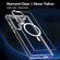 Samsung Galaxy S24 Ulltra 5G MagSafe Clear Acrylic Hybrid TPU Phone Case - Black