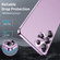 Samsung Galaxy S24 Ultra 5G MagSafe Magnetic Plain Metal Phone Case - Purple