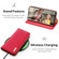 Samsung Galaxy S24 Ultra 5G DUX DUCIS Hivo Series Cowhide + PU + TPU Flip Phone Case - Red
