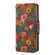 Samsung Galaxy S24 Ultra 5G Denior Flower Language Series Cork Fabric Oil Edge Leather Phone Case - Spring