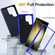 Samsung Galaxy S24 Ultra 5G Life Waterproof Rugged Phone Case - Dark Blue + Royal Blue