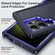 Samsung Galaxy S24 Ultra 5G Life Waterproof Rugged Phone Case - Dark Blue + Royal Blue