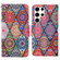 Samsung Galaxy S24 Ultra 5G Colored Drawing Pattern Leather Phone Case - Diamond Totem