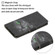 Samsung Galaxy S24 Ultra 5G Colored Drawing Pattern Leather Phone Case - Black Cat