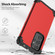 Samsung Galaxy S24 Ultra 5G 3 in 1 Silicone Hybrid PC Shockproof Phone Case - Red