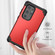 Samsung Galaxy S24 Ultra 5G 3 in 1 Silicone Hybrid PC Shockproof Phone Case - Red