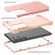 Samsung Galaxy S24 Ultra 5G 3 in 1 Silicone Hybrid PC Shockproof Phone Case - Rose Gold