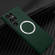 Samsung Galaxy S24 Ultra 5G Carbon Fiber Texture MagSafe Magnetic Phone Case - Green