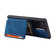 Samsung Galaxy S24 Ultra 5G Skin Feel Dream RFID Anti-theft PU Card Bag Phone Case - Peacock Blue