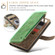 Samsung Galaxy S24 Ultra 5G CaseMe C30 Multifunctional Card Slots Zipper Phone Leather Phone Case - Brown