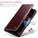 Samsung Galaxy S24 Ultra 5G CaseMe-003 PU + PC Business Style Crazy Horse Texture Leather Phone Case - Mulberry Red