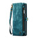 Samsung Galaxy S24 Ultra 5G CaseMe 008 Detachable Multifunctional Leather Phone Case - Blue