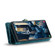 Samsung Galaxy S24 Ultra 5G CaseMe 008 Detachable Multifunctional Leather Phone Case - Blue