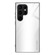 Samsung Galaxy S24 Ultra 5G Texture Gradient Glass TPU Phone Case - White