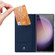 Samsung Galaxy S24 Ultra 5G DUX DUCIS Skin Pro Series Flip Leather Phone Case - Blue