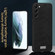 Samsung Galaxy S24 Ultra 5G SULADA Shockproof TPU + Handmade Leather Phone Case - Black