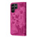 Samsung Galaxy S24 Ultra 5G Butterfly Cat Embossing Flip Leather Phone Case - Pink