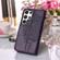 Samsung Galaxy S24 Ultra 5G Embossed Butterfly Leather Phone Case - Dark Purple