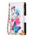 Samsung Galaxy S24+ 5G Colored Drawing Pattern Zipper Leather Phone Case - Two Butterflies