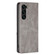 Samsung Galaxy S24+ 5G Rhombus Texture Magnetic Leather Phone Case - Grey