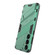 Samsung Galaxy S24+ 5G Punk Armor 2 in 1 PC + TPU Shockproof Phone Case with Invisible Holder - Green