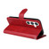 Samsung Galaxy S24+ Classic Calf Texture Flip Leather Phone Case - Red