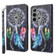 Samsung Galaxy S24+ 5G 3D Painted Leather Phone Case - Colorful Dreamcatcher