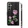 Samsung Galaxy S24+ 5G 3D Painted Leather Phone Case - Rose