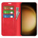 Samsung Galaxy S24+ 5G Retro-skin Magnetic Suction Leather Phone Case - Red