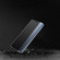 Samsung Galaxy S24+ 5G Adsorption Holder Plain Fabric Leather Phone Case - Blue