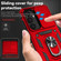 Samsung Galaxy S24+ 5G Sliding Camshield Holder Phone Case - Red