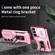 Samsung Galaxy S24+ 5G Sliding Camshield Holder Phone Case - Pink + Rose Red