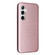 Samsung Galaxy S24+ 5G Carbon Fiber Texture Flip Leather Phone Case - Pink