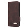 Samsung Galaxy S24+ 5G Magnetic Clasp Leather Phone Case - Brown