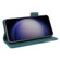 Samsung Galaxy S24+ 5G Magnetic Clasp Leather Phone Case - Green