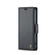 Samsung Galaxy S24+ CaseMe 023 Butterfly Buckle Litchi Texture RFID Anti-theft Leather Phone Case - Black Samsung Galaxy S24+ CaseMe 023 Butterfly Buckle Litchi Texture RFID Anti-theft Leather Phone Case - Black