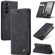 Samsung Galaxy S24+ CaseMe 013 Multifunctional Horizontal Flip Leather Phone Case - Black