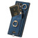 Samsung Galaxy S24+ 5G Retro Skin-feel Ring Card Bag Phone Case with Hang Loop - Blue Samsung Galaxy S24+ 5G Retro Skin-feel Ring Card Bag Phone Case with Hang Loop - Blue