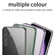 Samsung Galaxy S24+ GKK Plating Transparent TPU Phone Case, Without pen - Green