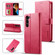 Samsung Galaxy S24+ 5G LC.IMEEKE Calf Texture Leather Phone Case - Red