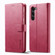 Samsung Galaxy S24+ 5G LC.IMEEKE Calf Texture Leather Phone Case - Red