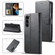 Samsung Galaxy S24+ 5G LC.IMEEKE Calf Texture Leather Phone Case - Black