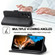 Samsung Galaxy S24+ 5G LC.IMEEKE Calf Texture Leather Phone Case - Black