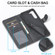 Samsung Galaxy S24+ 5G LC.IMEEKE Calf Texture Leather Phone Case - Black