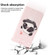 Samsung Galaxy S24+ 5G 3D Colored Horizontal Flip Leather Phone Case - Heart Panda