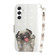 Samsung Galaxy S24+ 5G 3D Colored Horizontal Flip Leather Phone Case - Pug