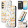 Samsung Galaxy S24+ 5G CaseNeo Colorful Magnetic Leather Phone Case - Rhombus
