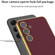 Samsung Galaxy S24+ 5G GKK Plating TPU + Leather Full Coverage Phone Case - Carbon Fiber