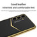 Samsung Galaxy S24+ 5G GKK Plating Soft TPU + Leather Full Coverage Phone Case without Pen - Carbon Fibre