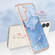 Samsung Galaxy S24+ 5G Electroplating Marble Dual-side IMD Phone Case - Blue 018